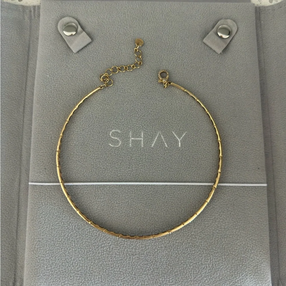 SHAY Essential Pave Diamond Choker Necklace for Women